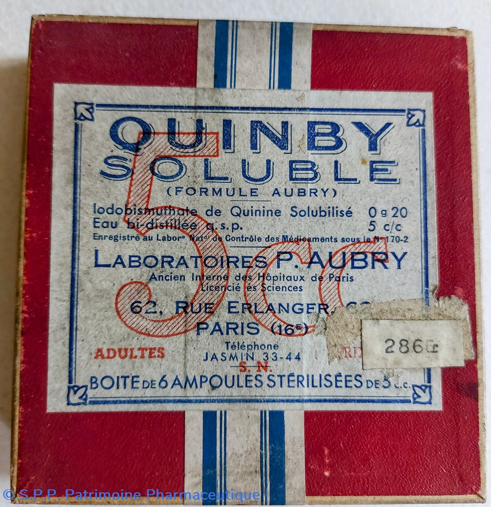 science pharmacie quinby soluble 6 ampoules injectables