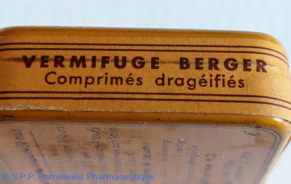 VERMIFUGE BERGER ( Comprimés) 4 science vermifuge berger comprimes