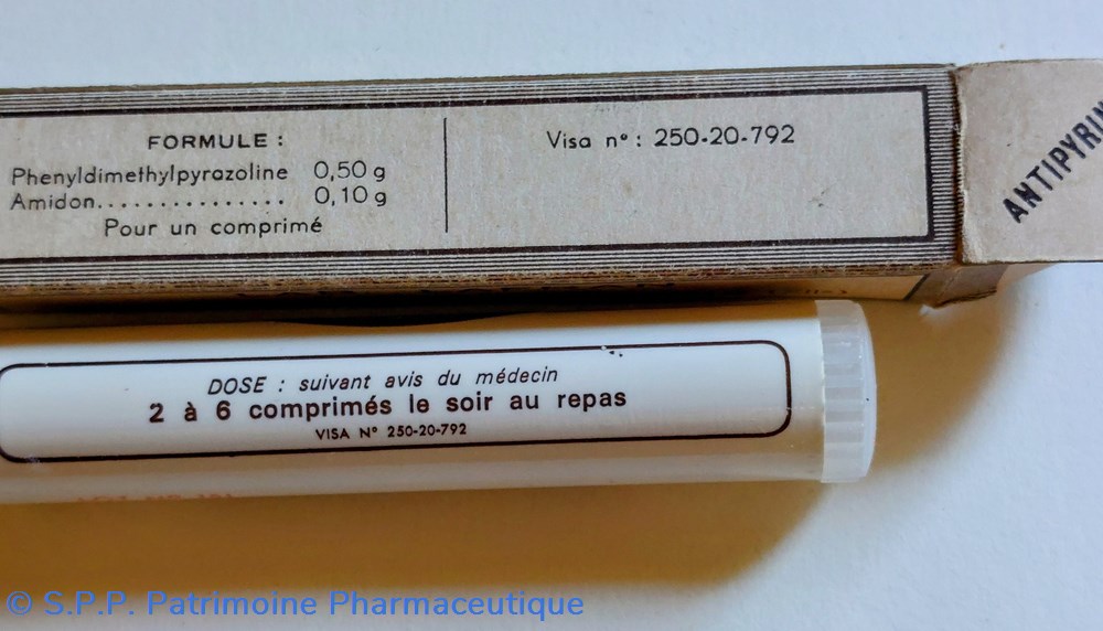 ANTIPYRINE ( 20 Comprimés) 6 science antipyrine 20 comprimes