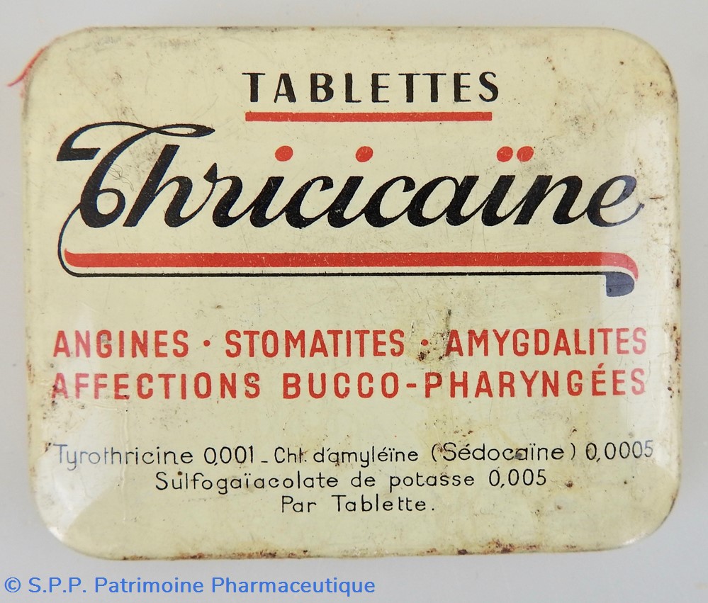 THRICICAÏNE Tablettes science pharmacie thricicaine tablettes