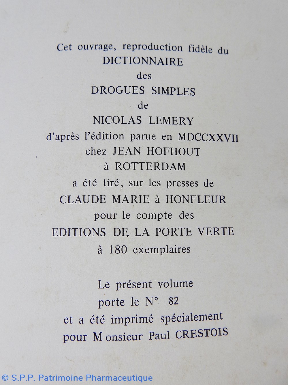 science pharmacie lemery nicolas dictionnaire ou traite universel des drogues simples fac simile
