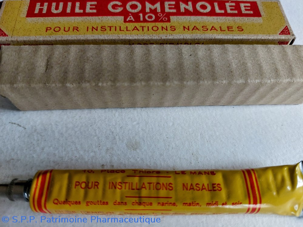 HUILE GOMENOLLEE à 10% ( tube) 5 science huile gomenollee a 10 tube