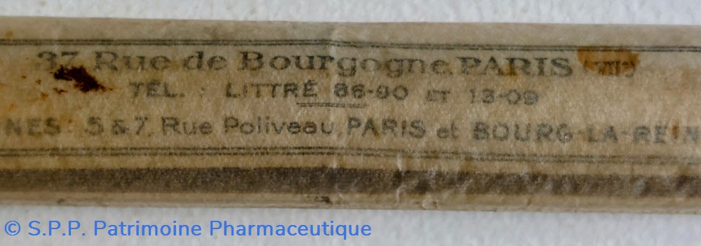 COLLYRE ASEPTIQUE de 5 cc ROBERT et CARRIÈRE 3 science pharmacie collyre aseptique de 5 cc robert et carriere