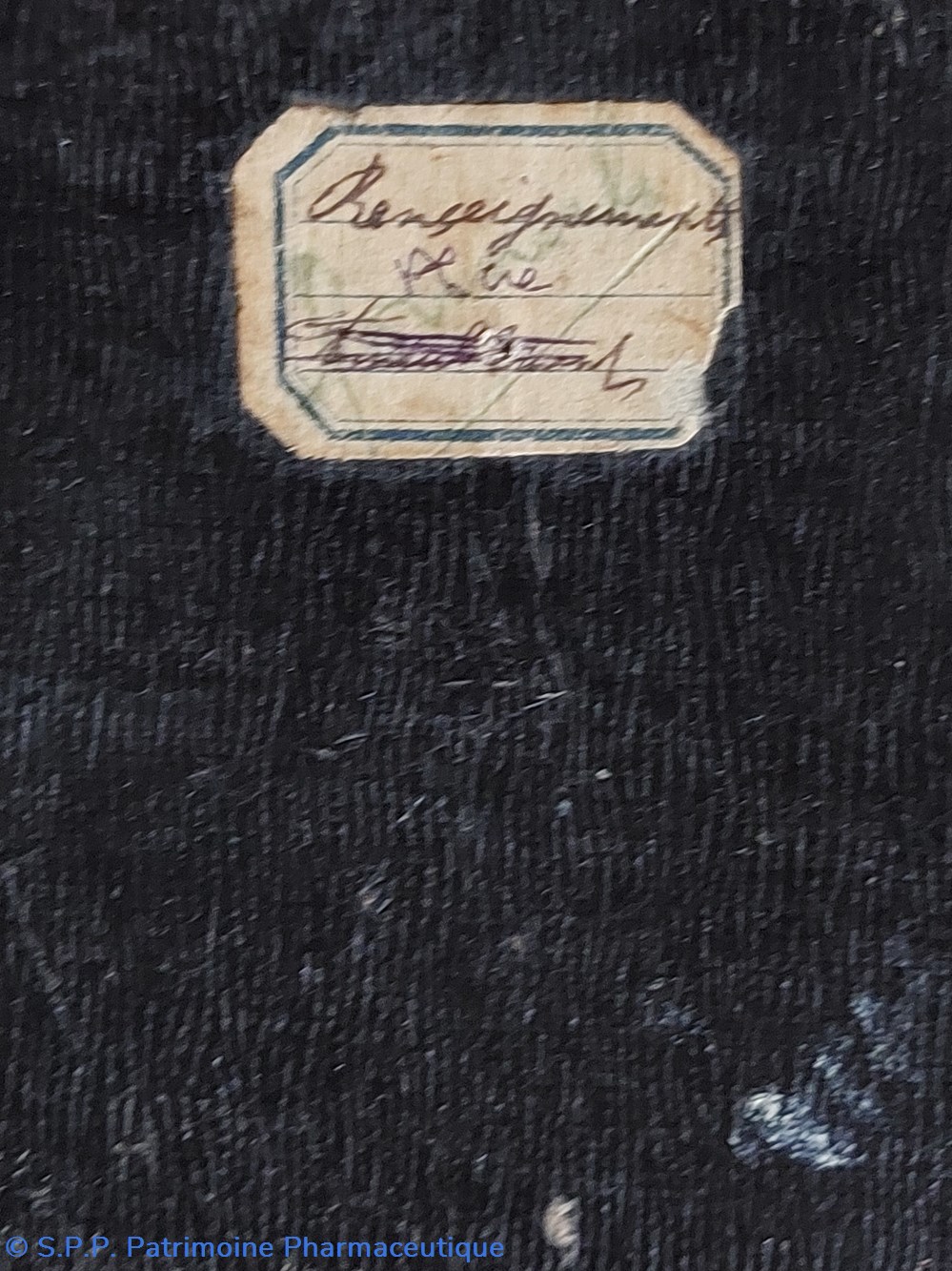 Carnet de " recettes d'un Pharmacien" 8 documents anciens carnet de recettes un pharmacien