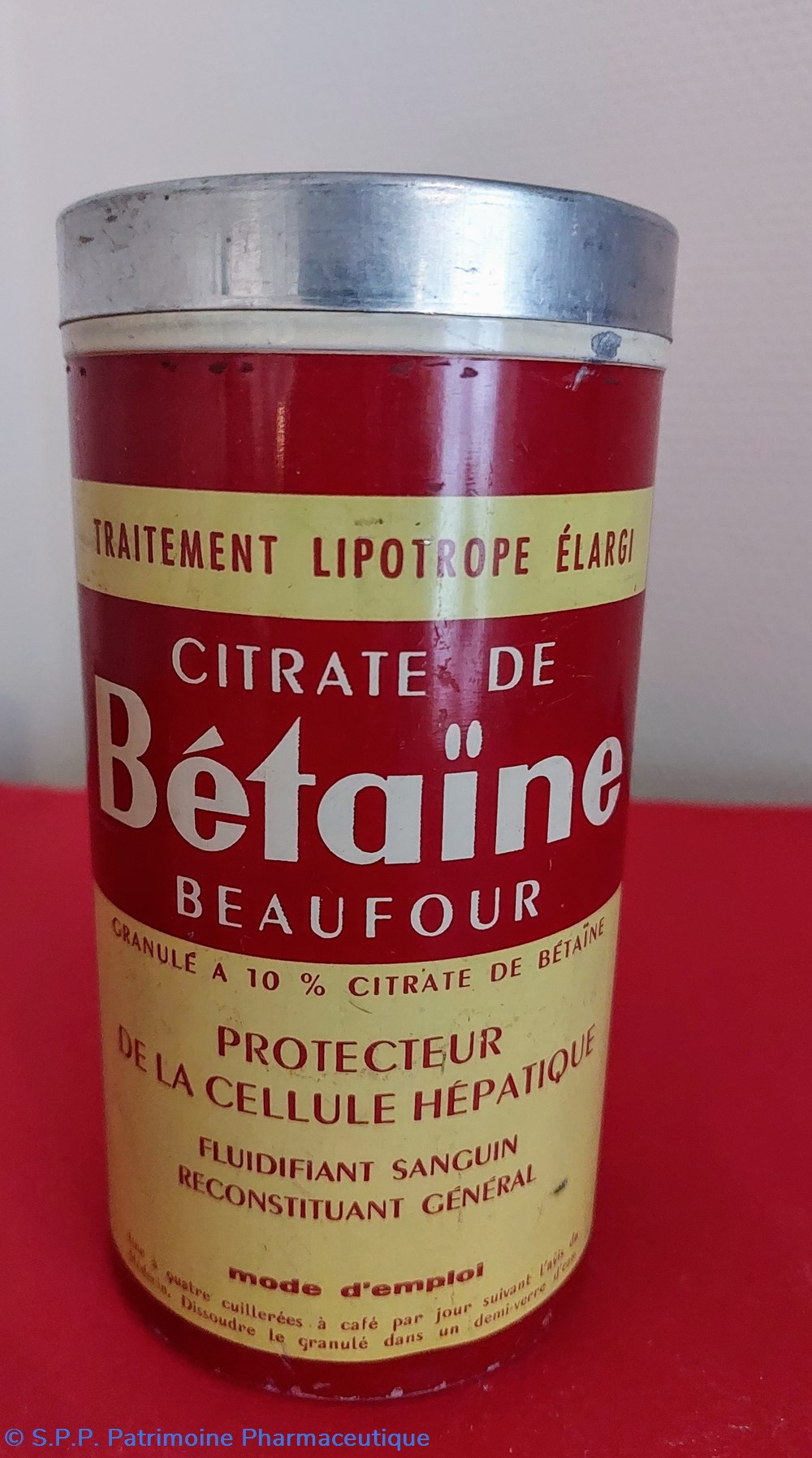CITRATE DE BETAÏNE Beaufour / Granulés science pharmacie citrate de betaine beaufour granules