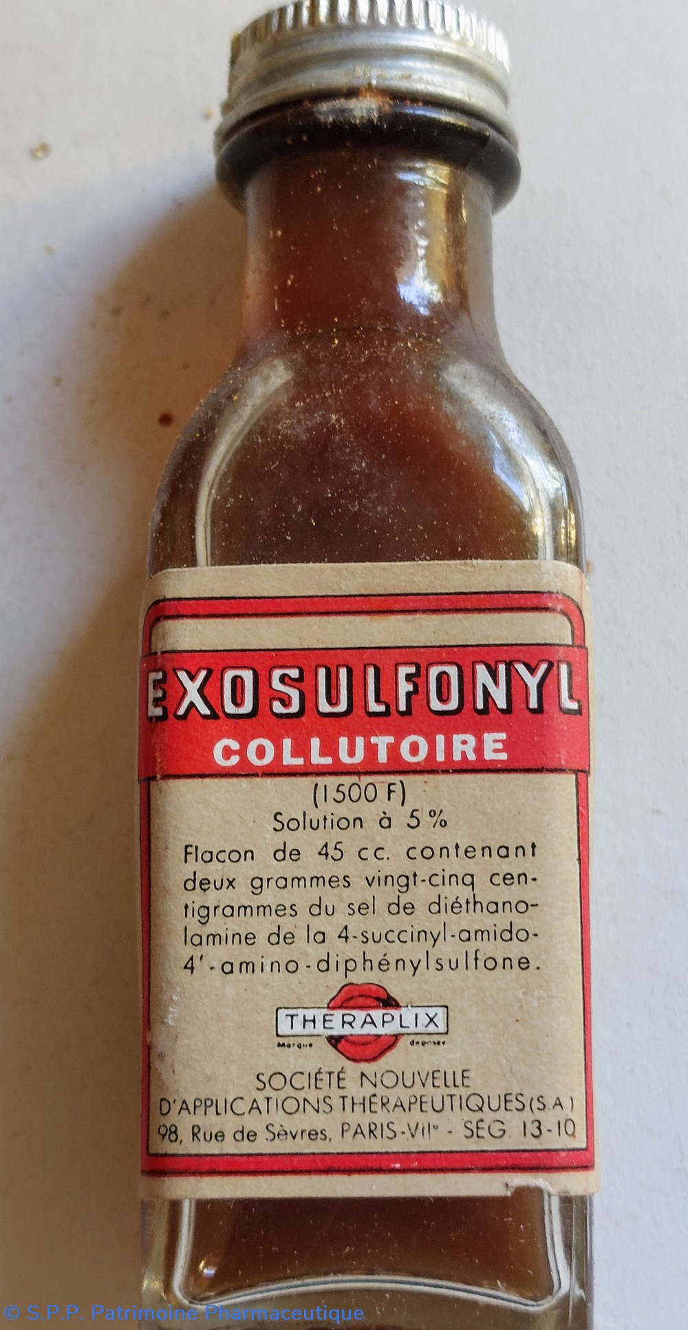 EXOSULFONYL COLLUTOIRE flacon 45 cc 5 science pharmacie exosulfonyl collutoire flacon 45 cc