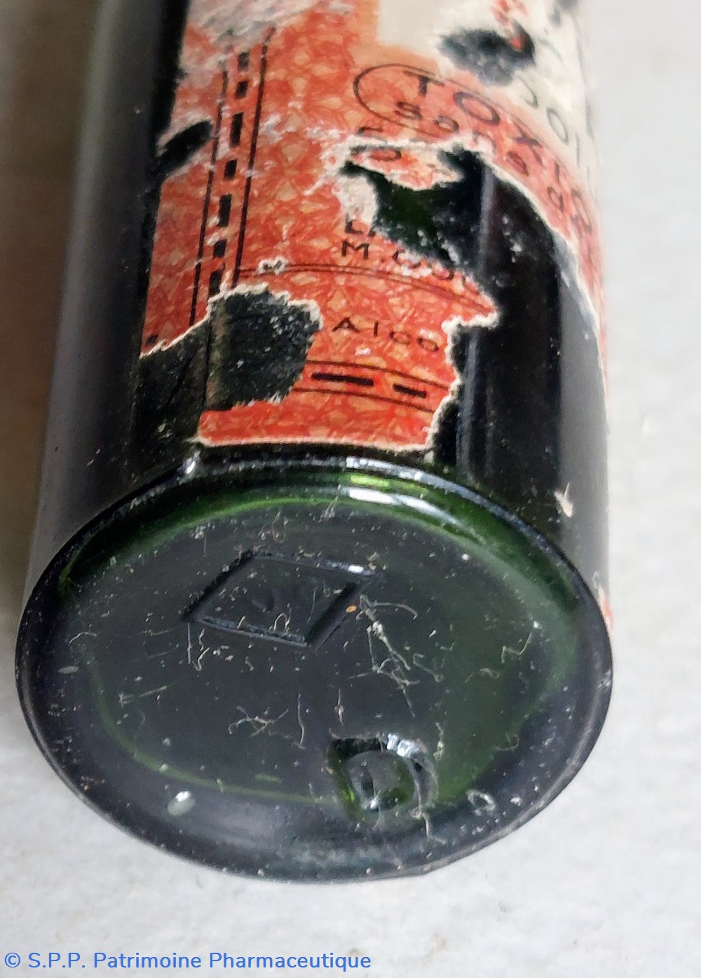 VERT Petit flacon en verre vert 6 science pharmacie vert petit flacon en verre vert