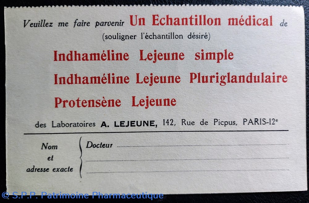 informatique a lejeune indhameline simple ou pluriglandulaire et protensene lejeune