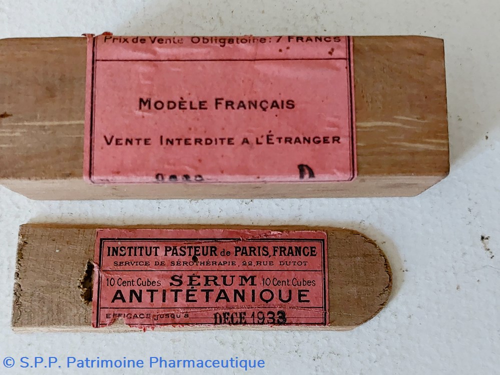 science pharmacie serum antitetanique pasteur 10 cc