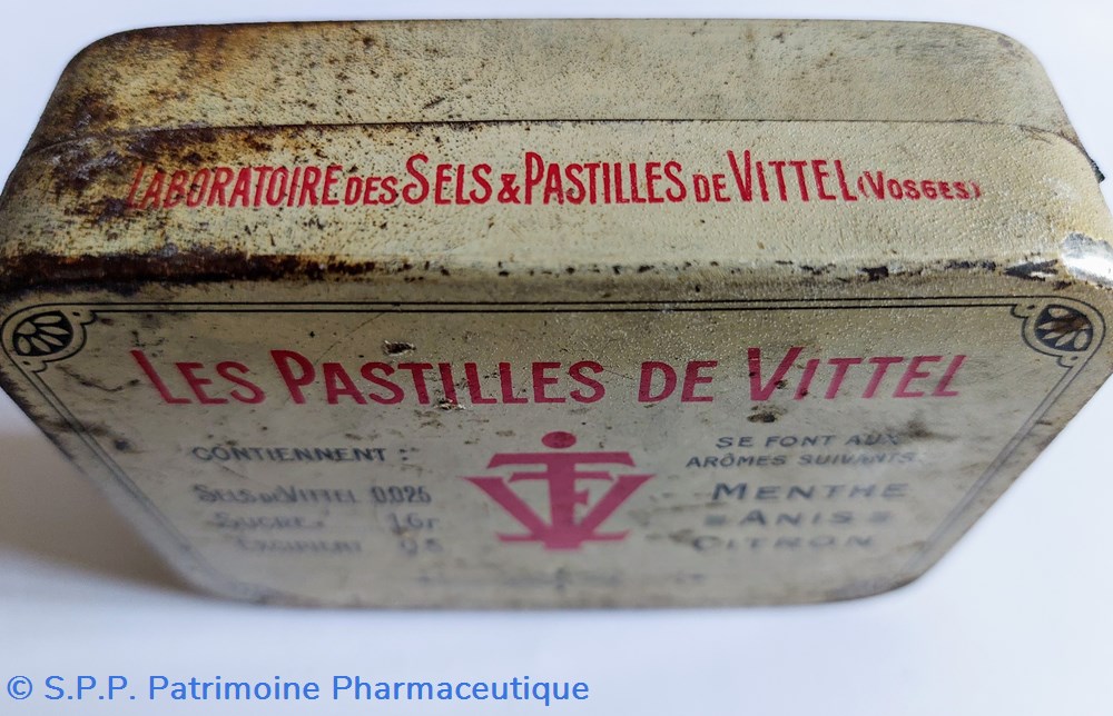 science pastilles de vittel
