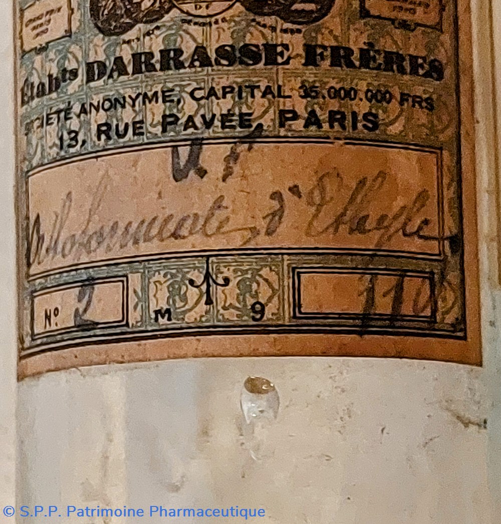 science pharmacie orthoformiate ethyle