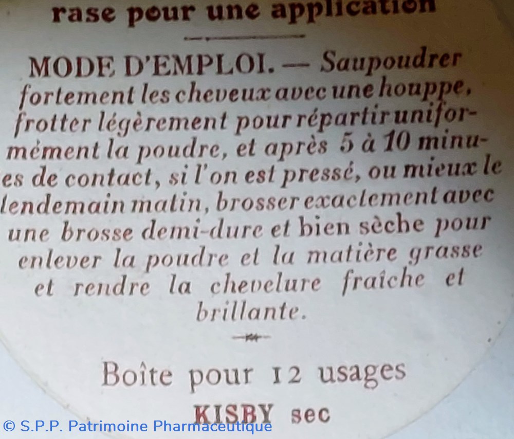 KISBY SEC - Schampooing sec 5 science pharmacie kisby sec schampooing sec