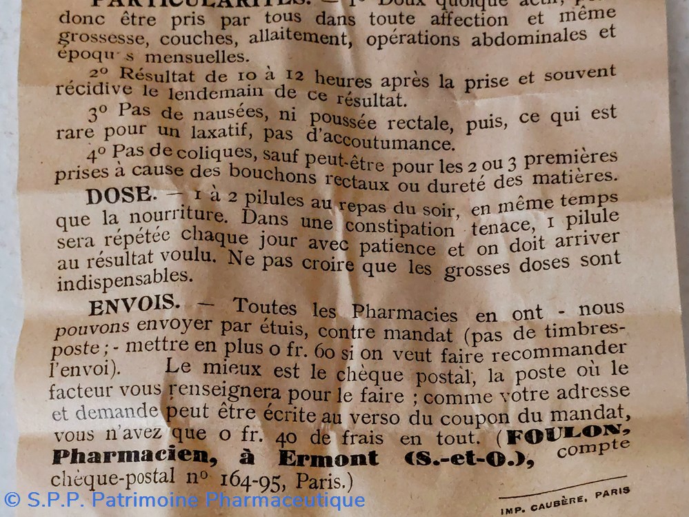 CUSCUTINE / 50 doses de laxatif Foulon et Cie 7 science pharmacie cuscutine 50 doses de laxatif foulon et cie