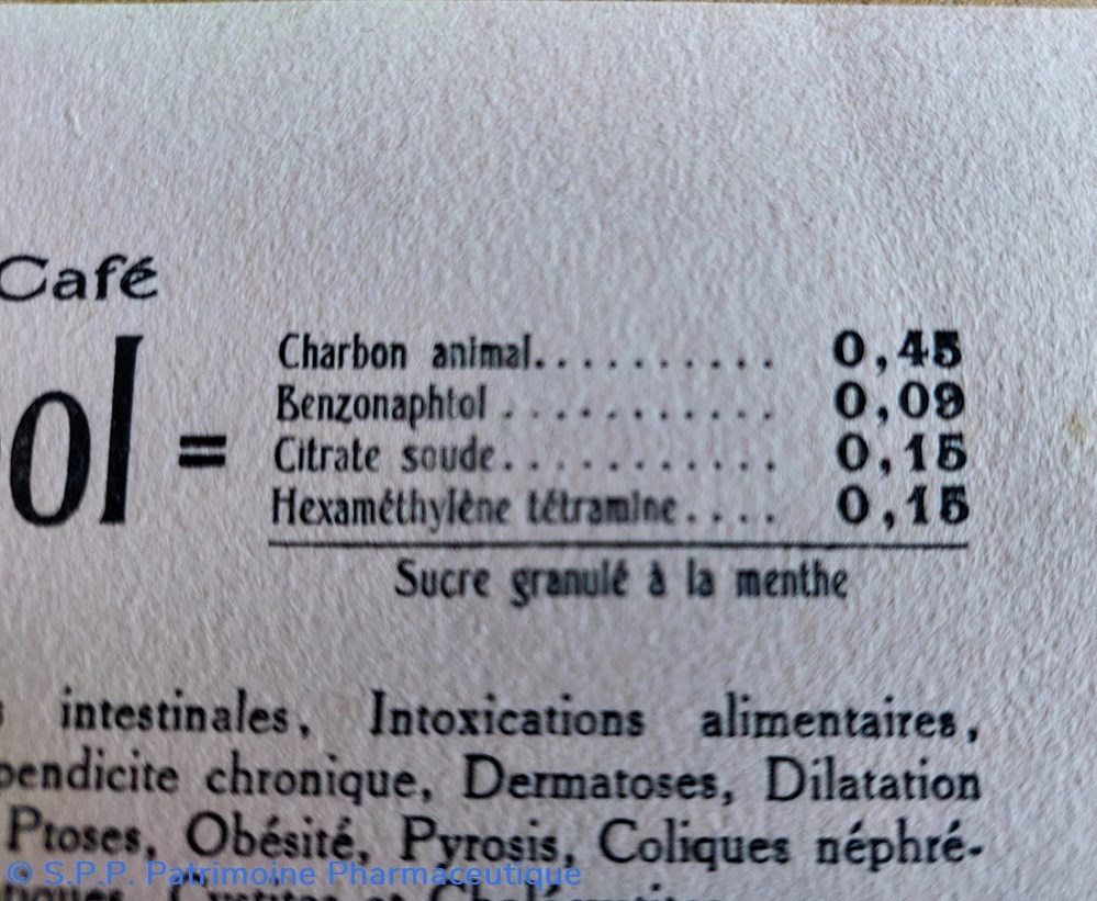 UROCARBOL. / Charbon animal 3 science pharmacie urocarbol charbon animal