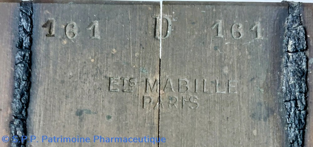 Moule 61 D en laiton 6 suppositoires ou ovules 2 science pharmacie moule 61 d en laiton 6 suppositoires ou ovules