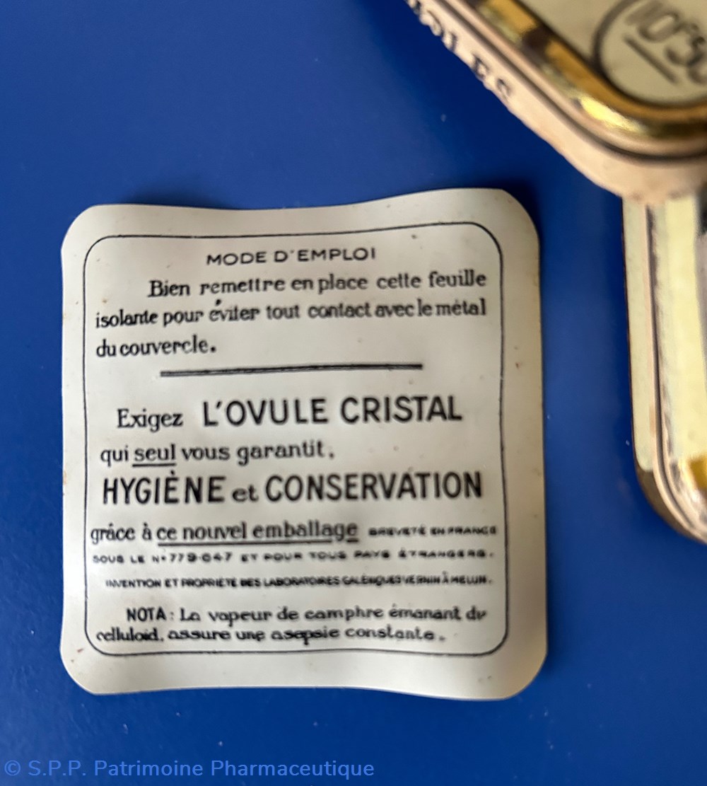 OVULES CRISTAL 5 science pharmacie ovules cristal