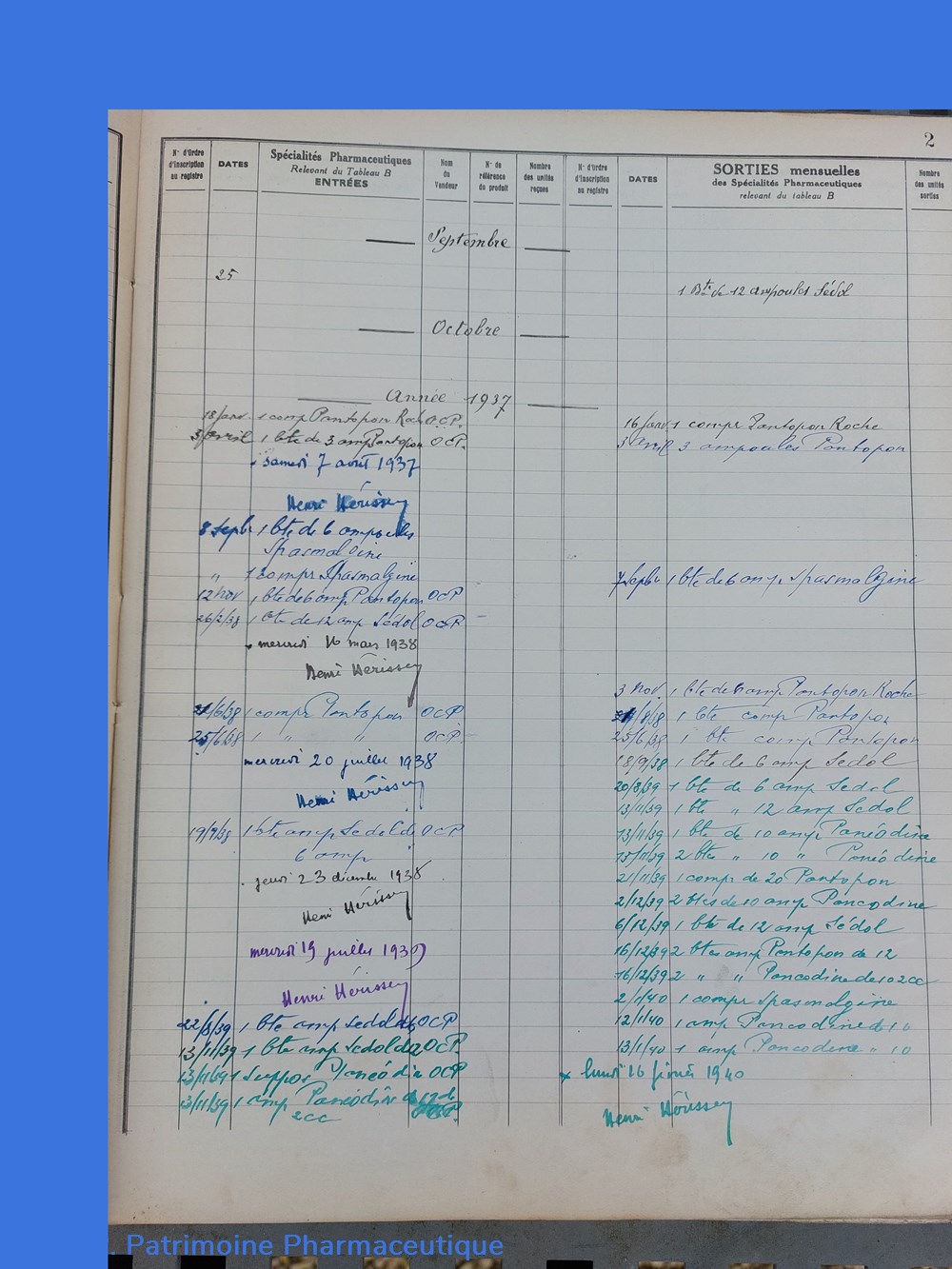 Registres des substances vénéneuses 5 documents anciens registres des substances veneneuses