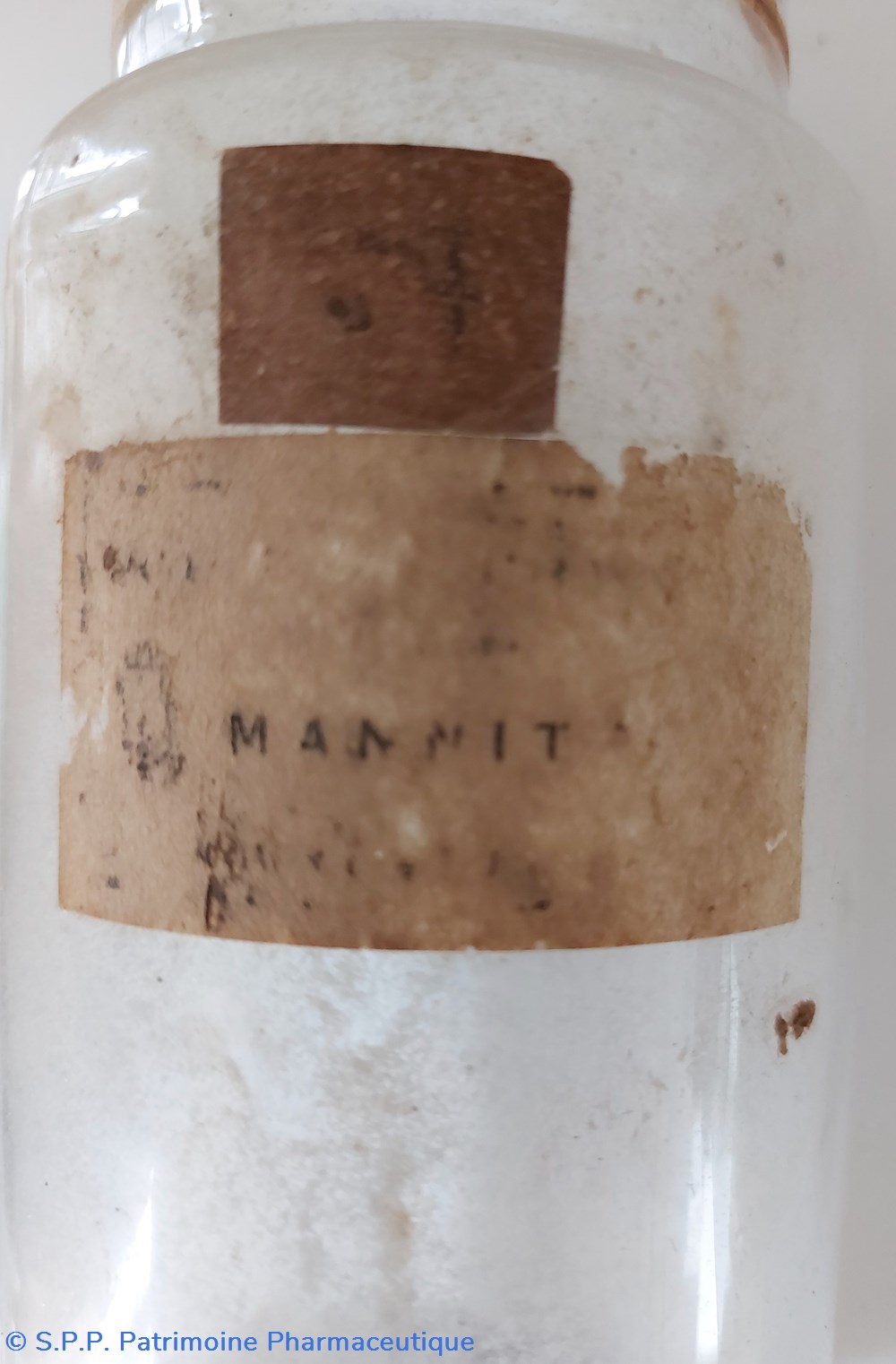 MANNITOL ? Pot en verre transparent 2 science pharmacie mannitol pot en verre transparent