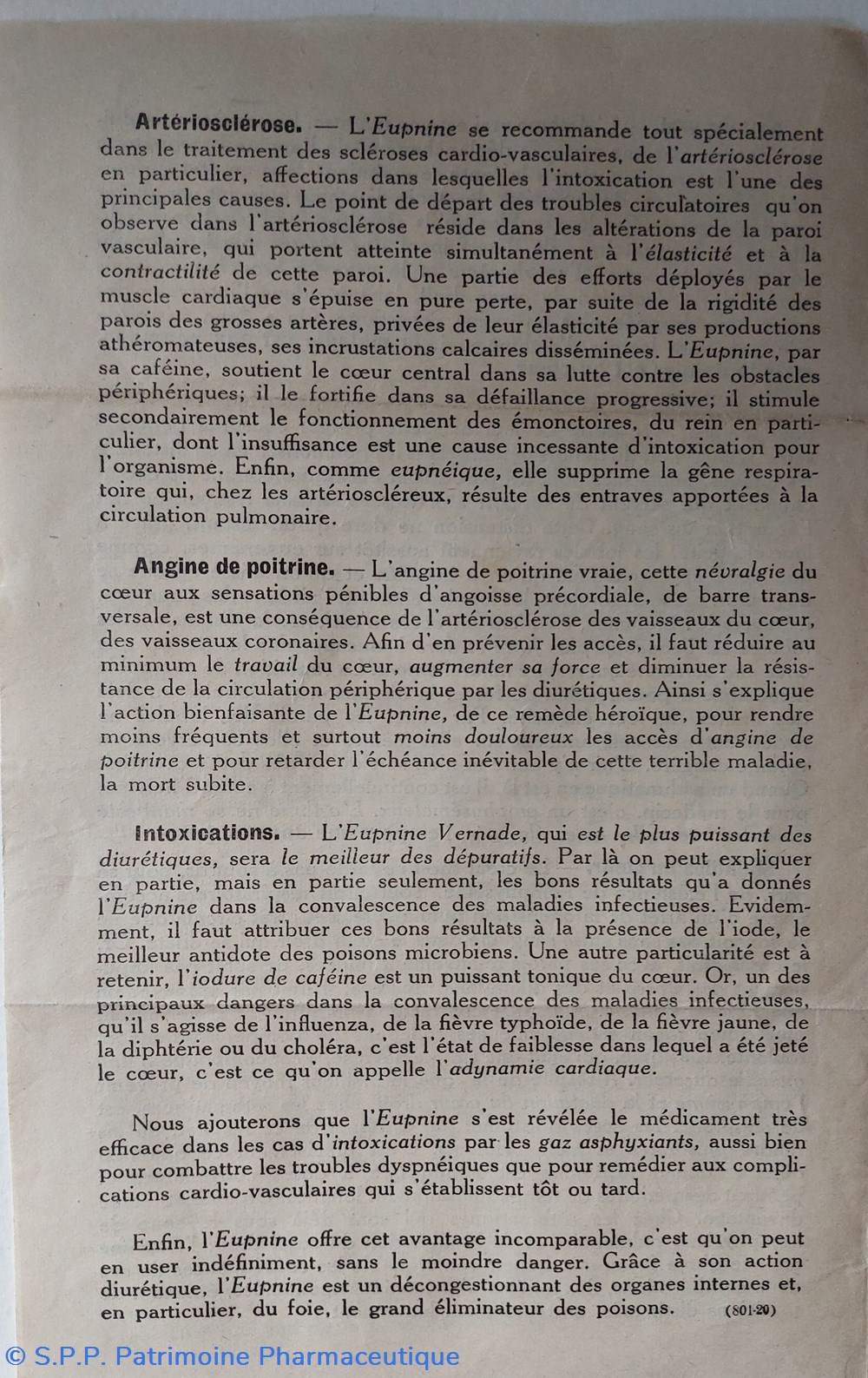 Eupnine Vernade info produit 3 documents anciens eupnine vernade info produit