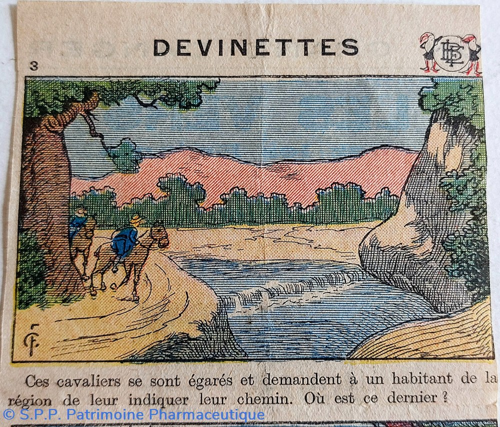documents anciens vermifuge lune
