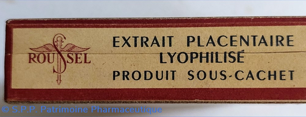 EXTRAIT PLACENTAIRE LYOPHILISÉ 4 Ampoules 4 science pharmacie extrait placentaire lyophilise 4 ampoules