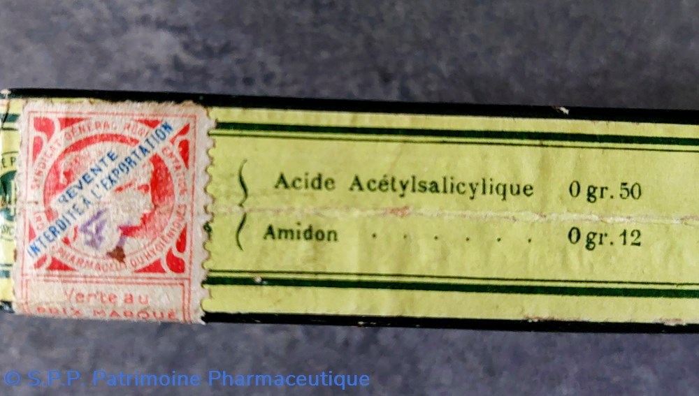 science aspirine usines du rhone comprimes