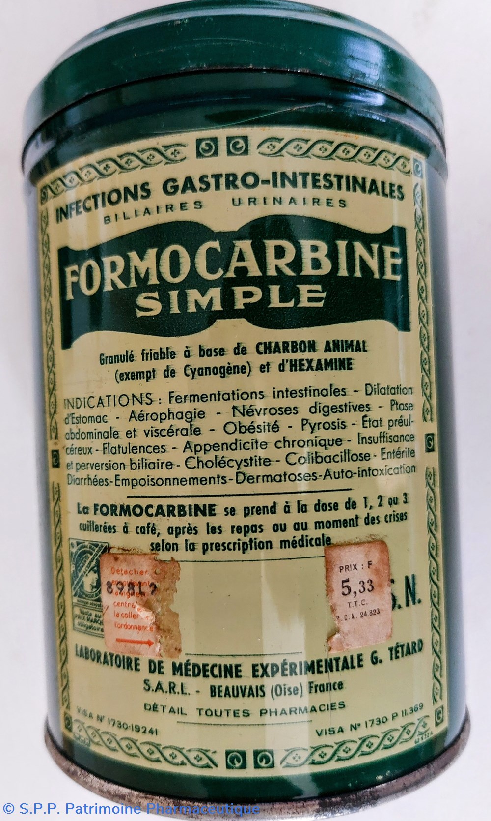 FORMOCARBINE SIMPLE ( Granulés) science formocarbine simple granules