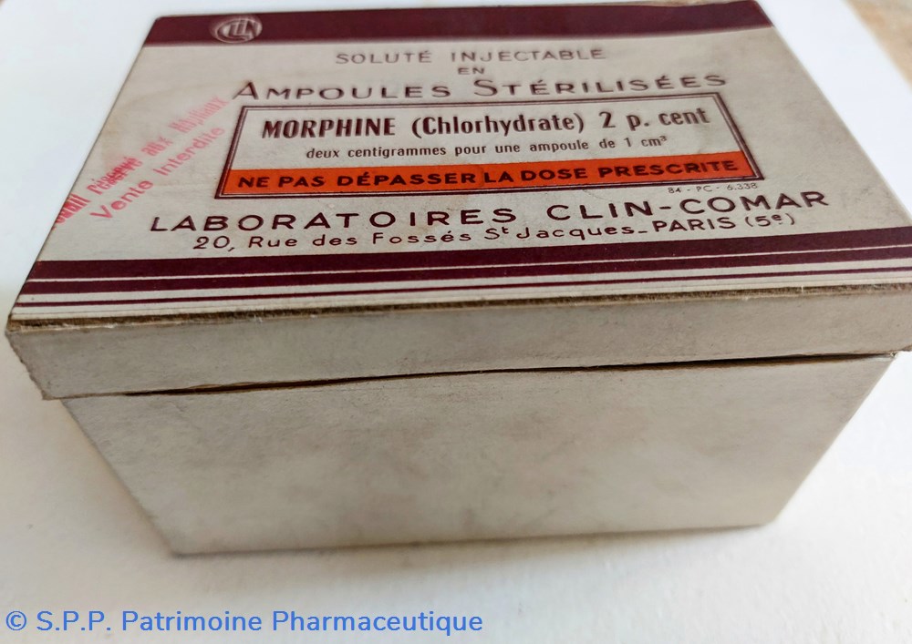 science pharmacie morphine chlorhydrate 2 50 ampoules