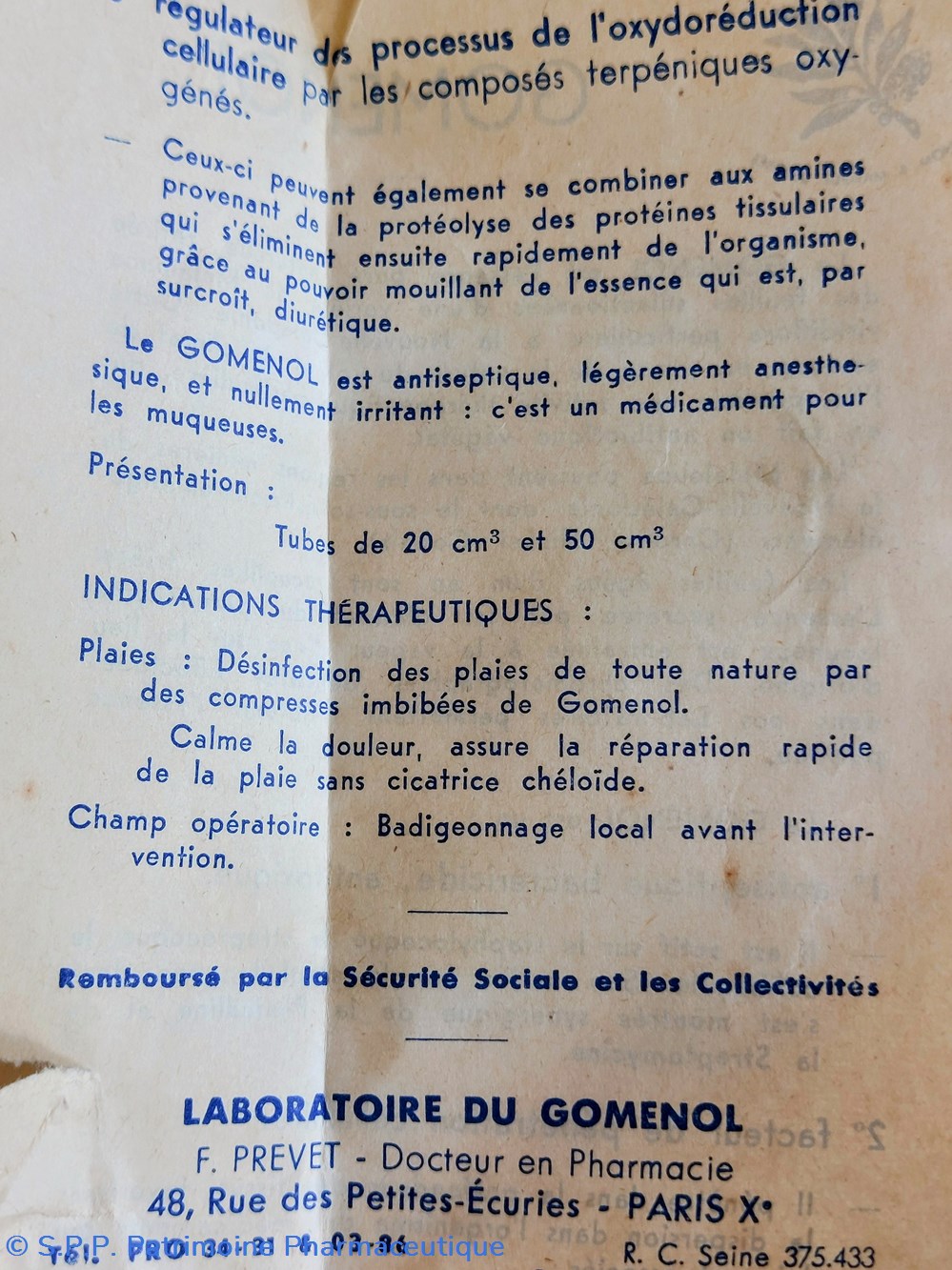 GOMENOL 8 science pharmacie gomenol