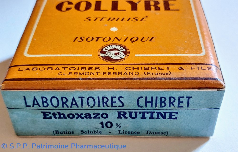 science pharmacie collyre ethoxazo rutine chibret 10