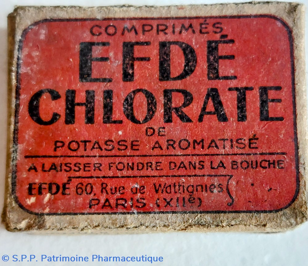 EFDÉ CHLORATE ( Comprimés) science efde chlorate comprimes