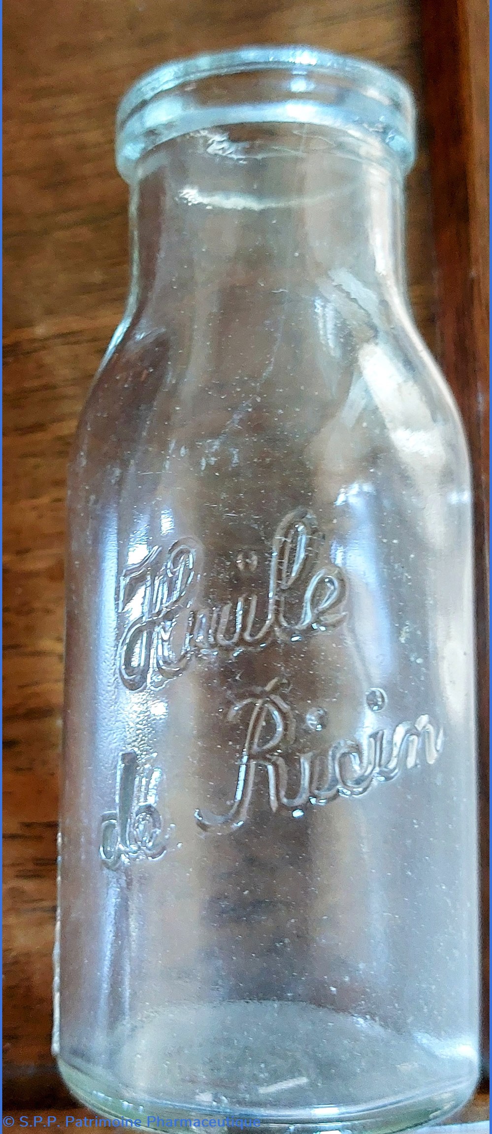 HUILE DE RICIN / Flacon 2 science pharmacie huile de ricin flacon
