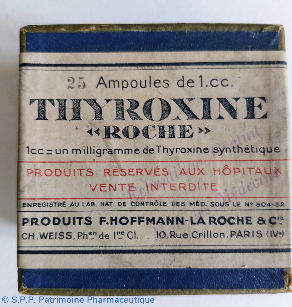 science thyroxine roche ampoules