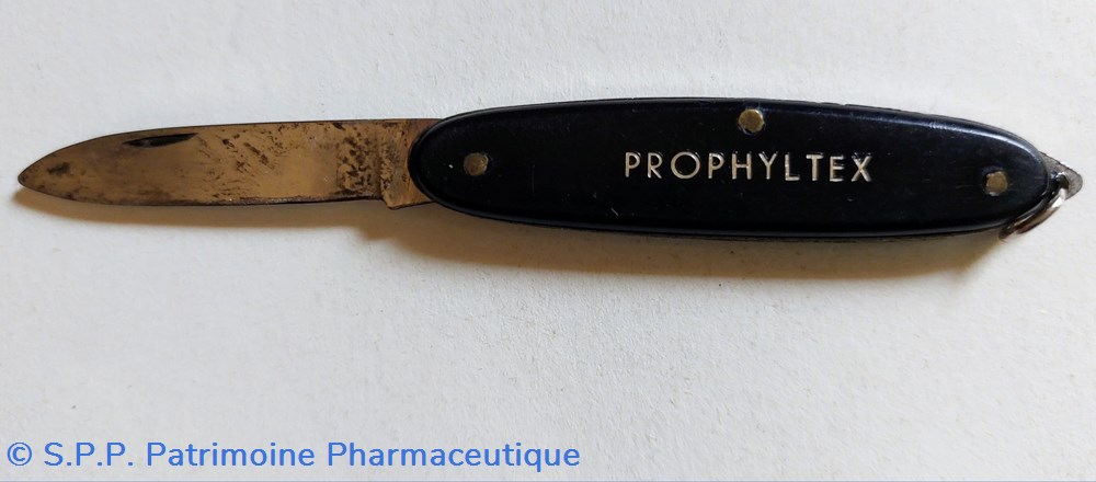 objets publicitaires prophyltex couteau de poche pliant
