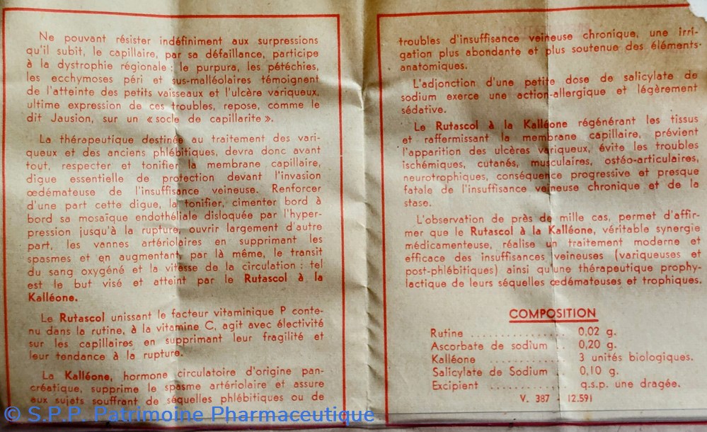 RUTASCOL à la KALLÉONE dragées Théraplix 6 science pharmacie rutascol a la kalleone dragees theraplix