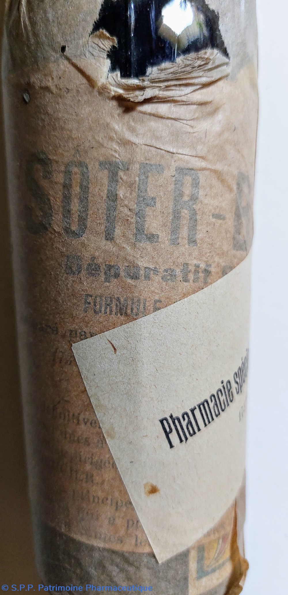 science pharmacie depuratif soter bazin flacon