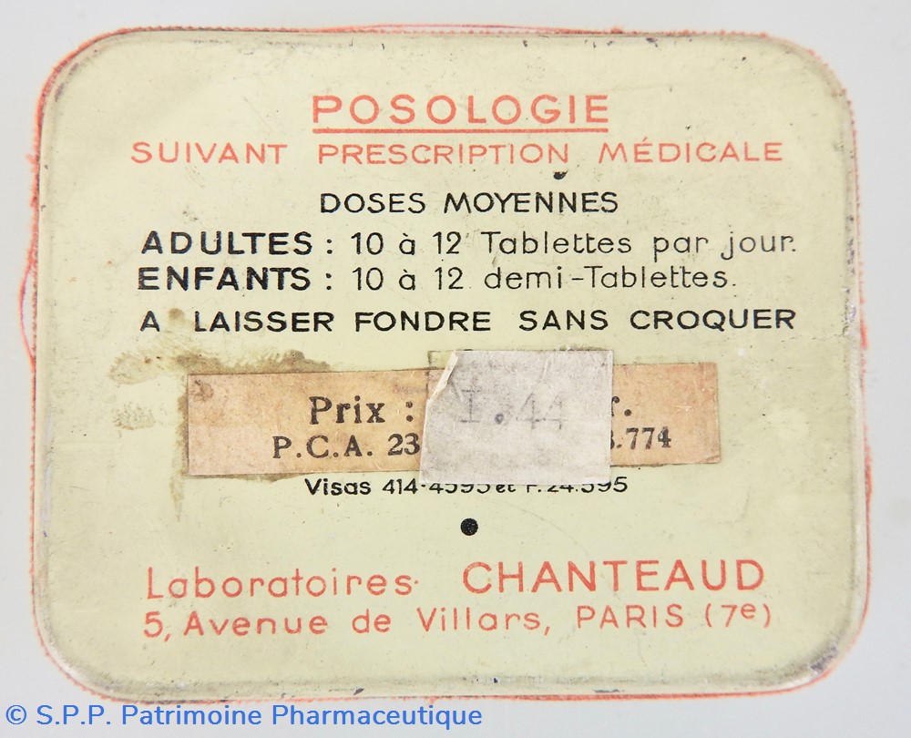 THRICICAÏNE Tablettes 3 science pharmacie thricicaine tablettes