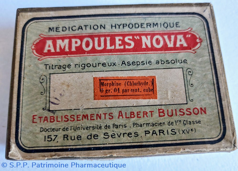 science ampoules nova morphine
