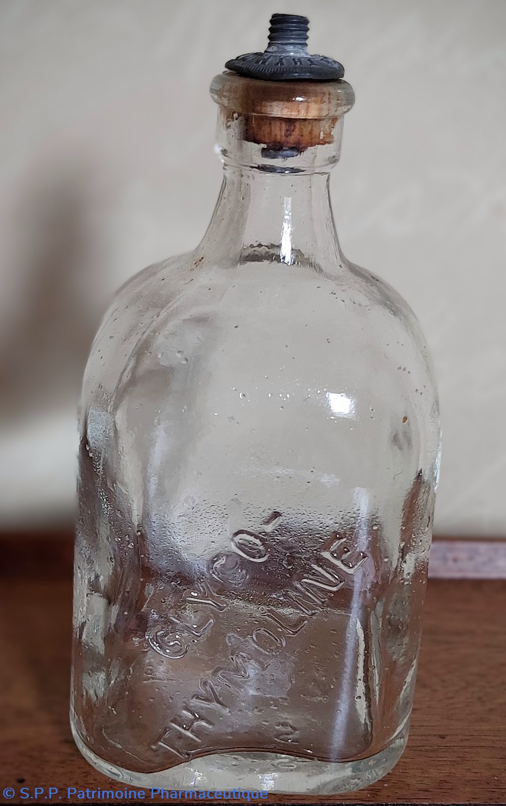 science pharmacie 12 flacon en verre glyco thymoline