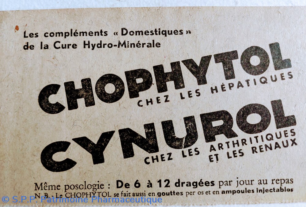 informatique chophytol et ou cynurol lab rosa