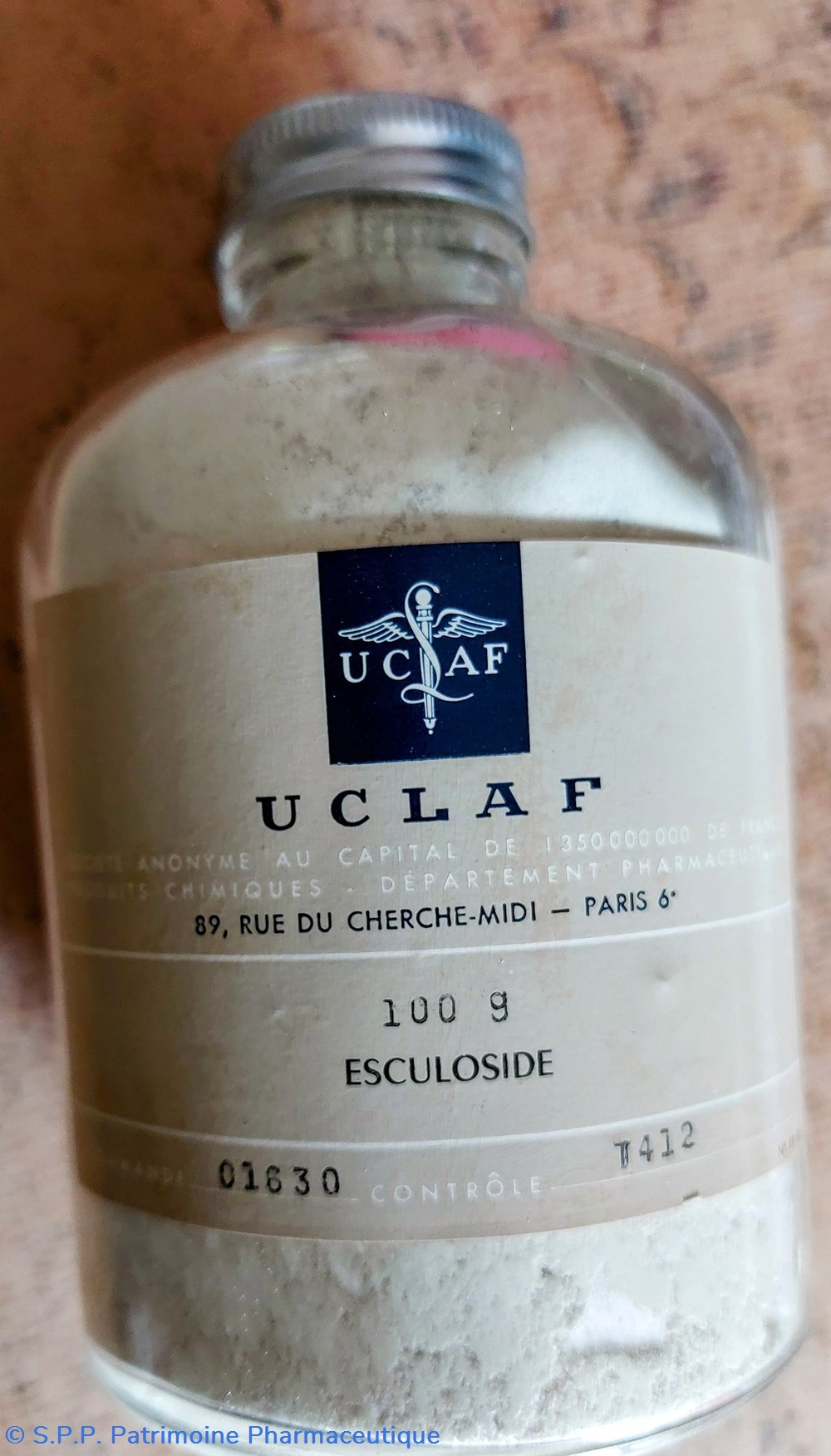 ESCULOSIDE Flacon verre 3 science pharmacie esculoside flacon verre