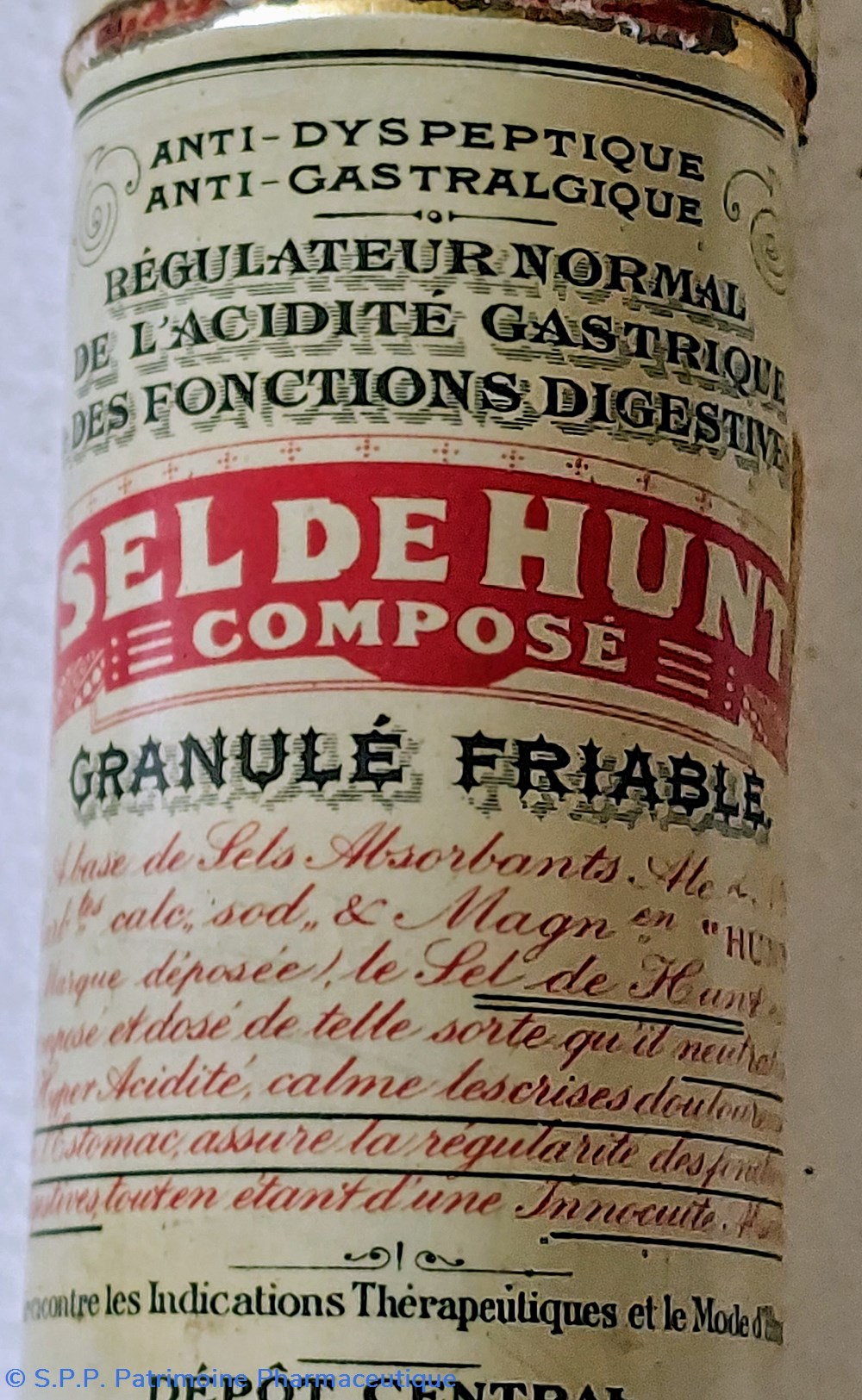 SEl de HUNT Granulés friables 8 science pharmacie sel de hunt granules friables