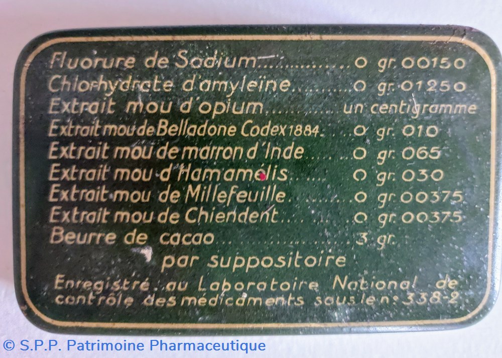science pharmacie adrectal suppositoires hemorroides