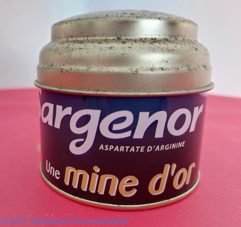 Boîte métallique SARGENOR 3 objets publicitaires boite metallique sargenor