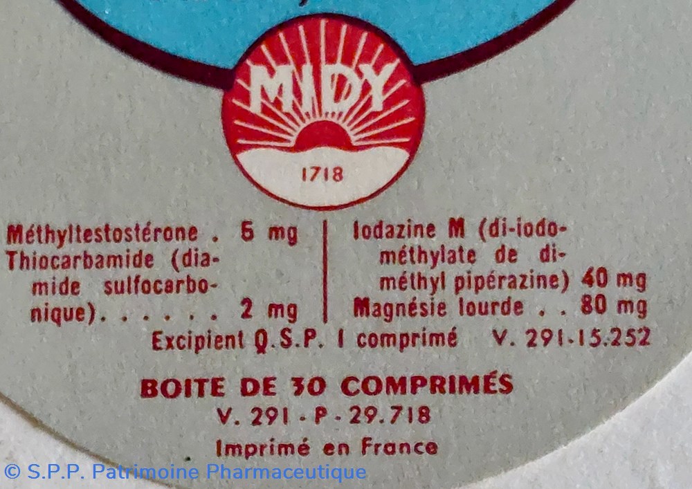 THIODÉRAZINE Perlinguale / Comprimés MIDY 4 science pharmacie thioderazine perlinguale comprimes midy