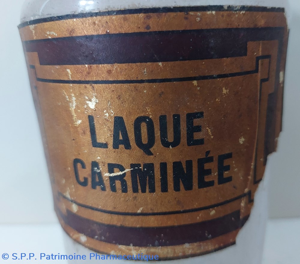science pharmacie laque carminee flacon 19 cm