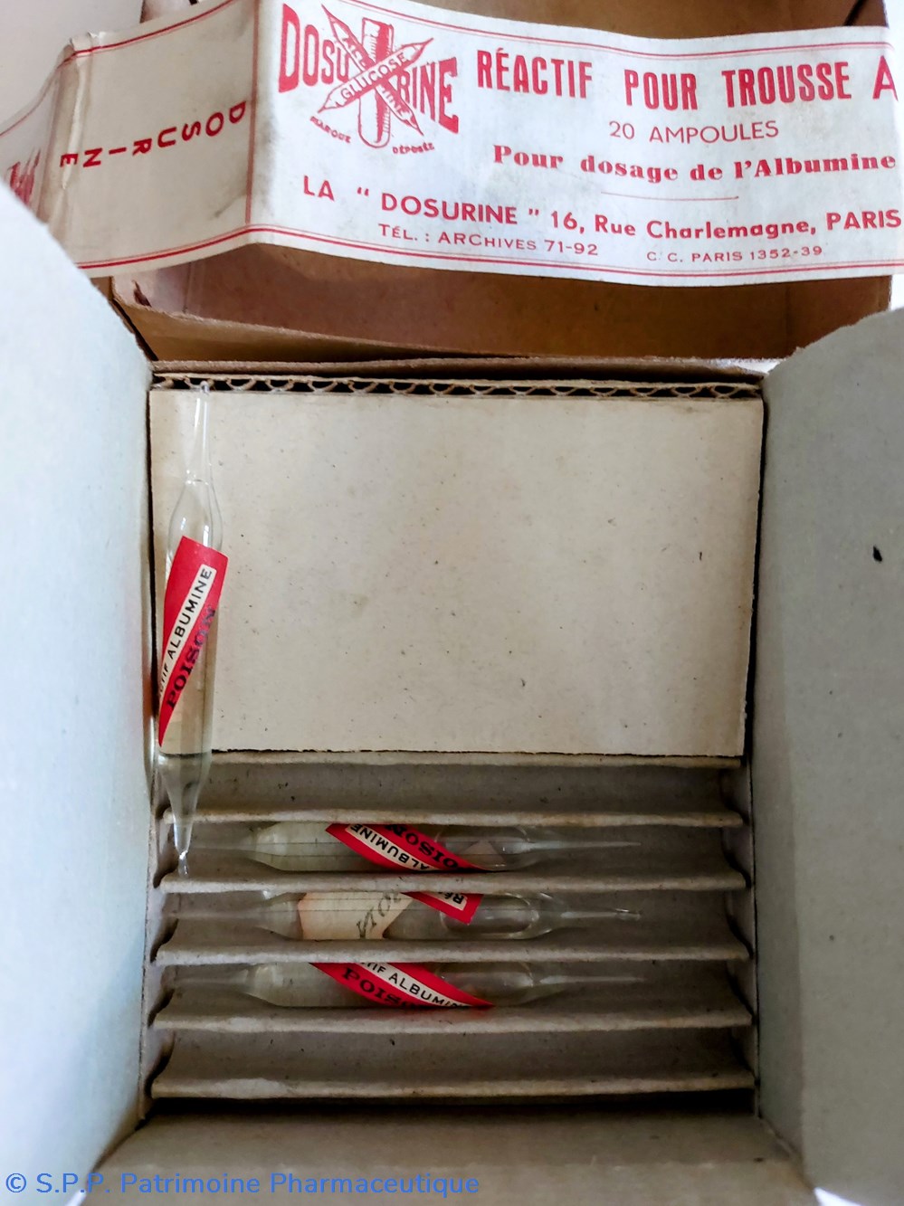 La DOSURINE Réactif pour la Trousse A 2 science pharmacie la dosurine reactif pour la trousse a