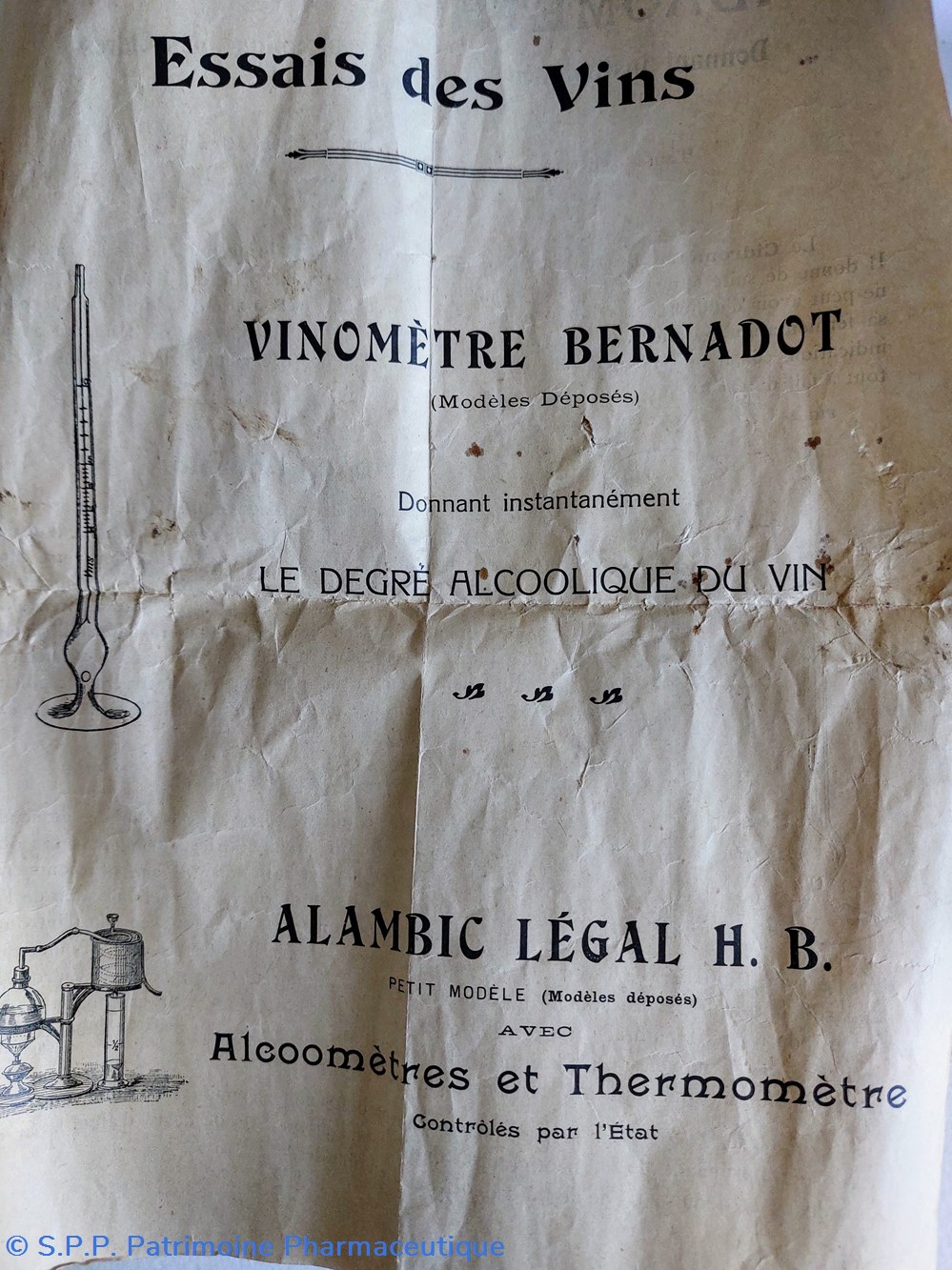 CIDROMÉTRE BERNADOT 6 science cidrometre bernadot