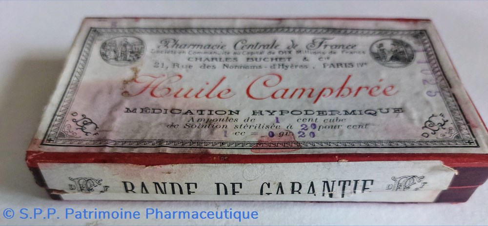 HUILE CAMPHRÉE ( Ampoules) 2 science huile camphree ampoules
