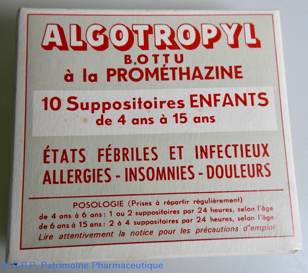 science pharmacie algotropyl bottu suppositoires enfants